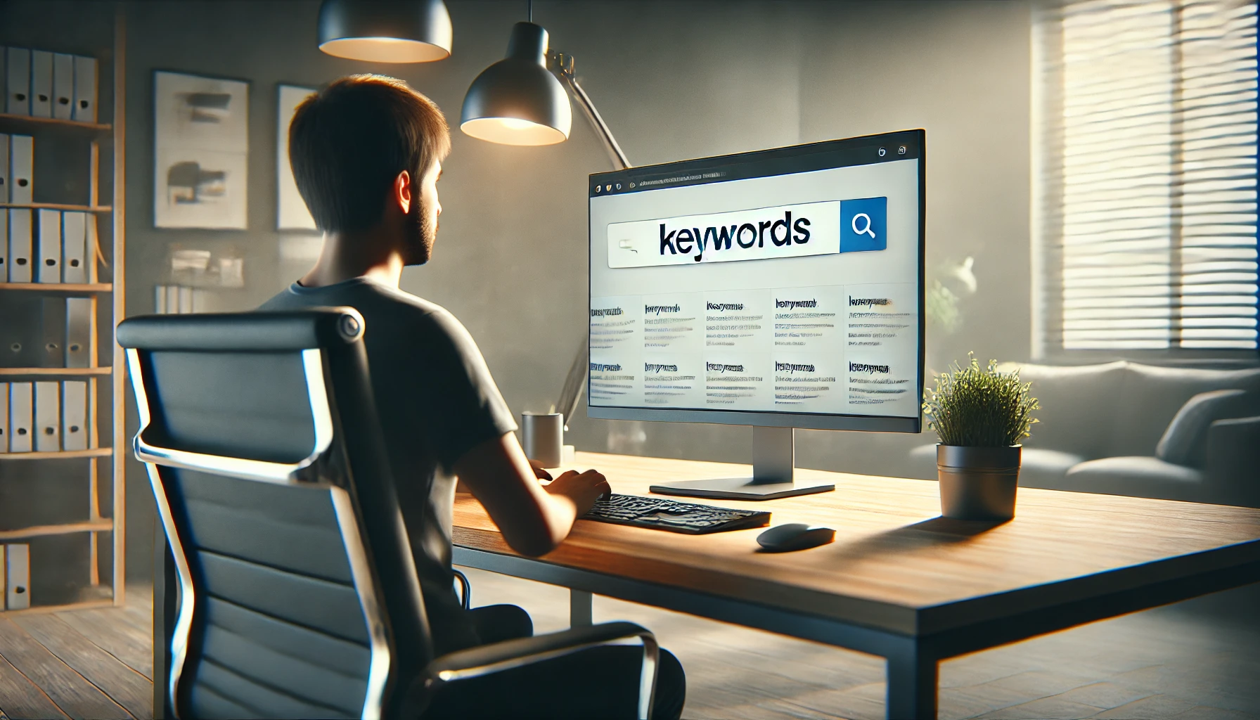 how to add keywords to google business profile