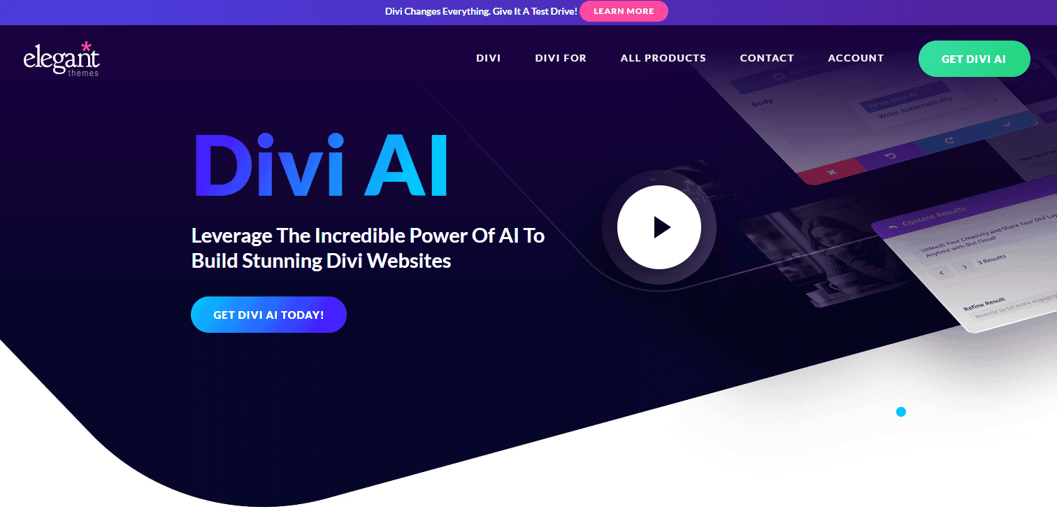 The best AI tool for creating images in WordPress is Divi AI for a one-stop option.