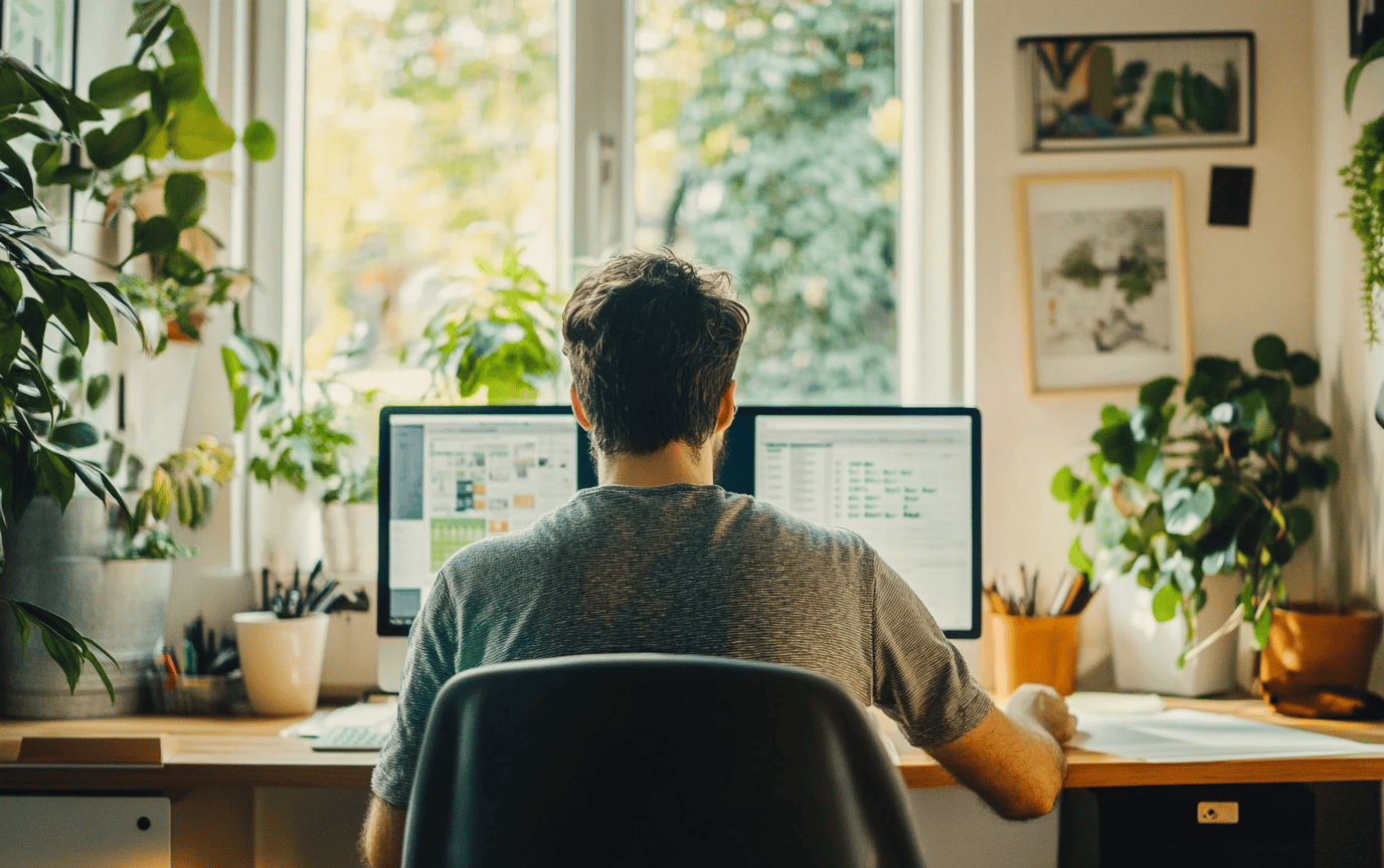 a man submits his site to google search console for faster indexing