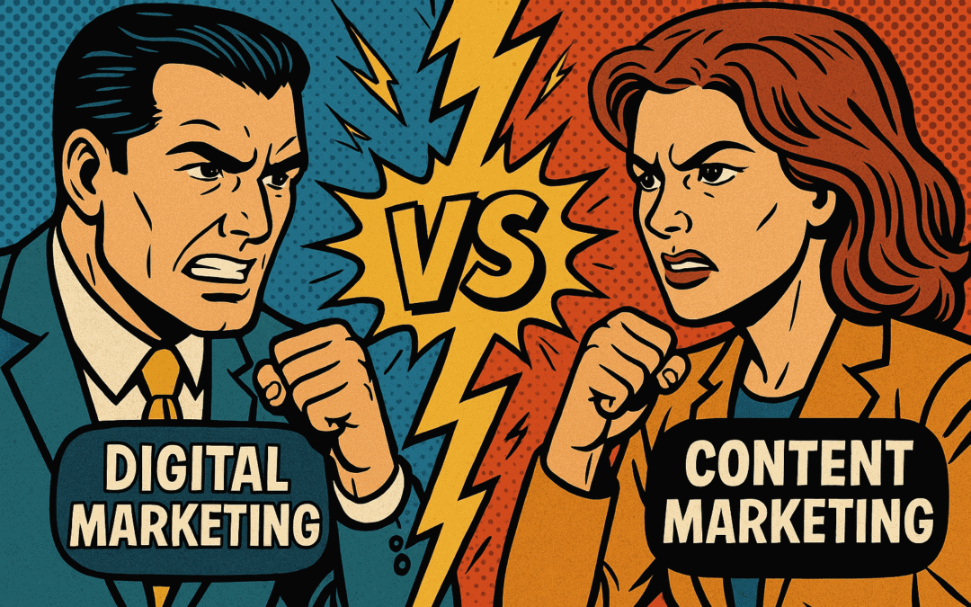 Digital Marketing Vs. Content Marketing Explained