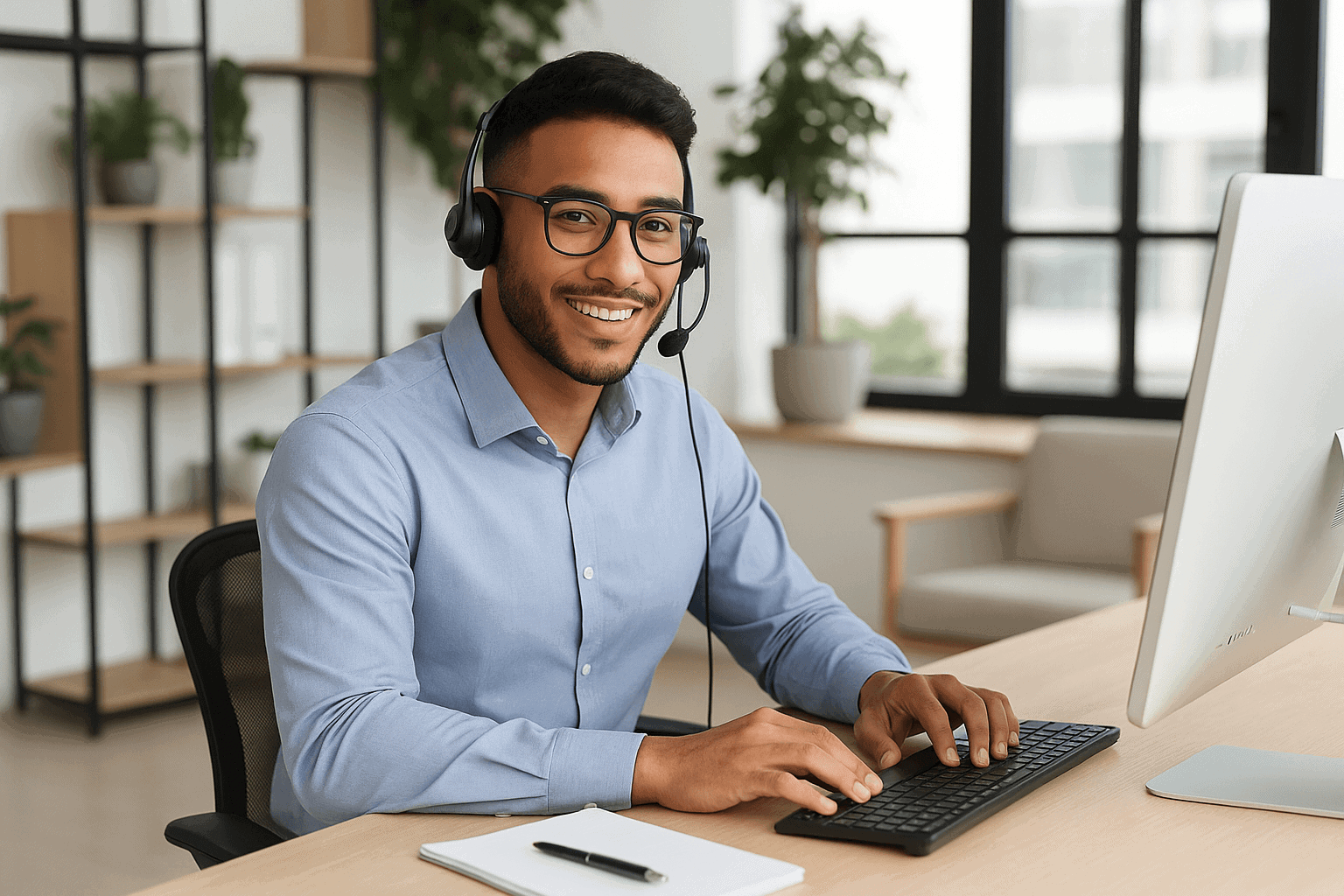 an employee with in house seo training