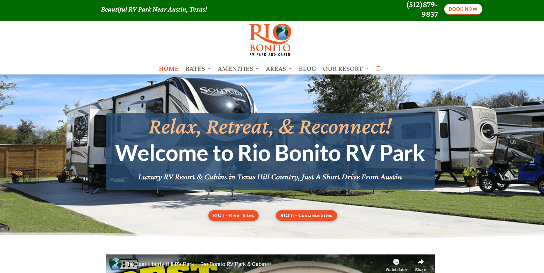 example of good website structure for SEO