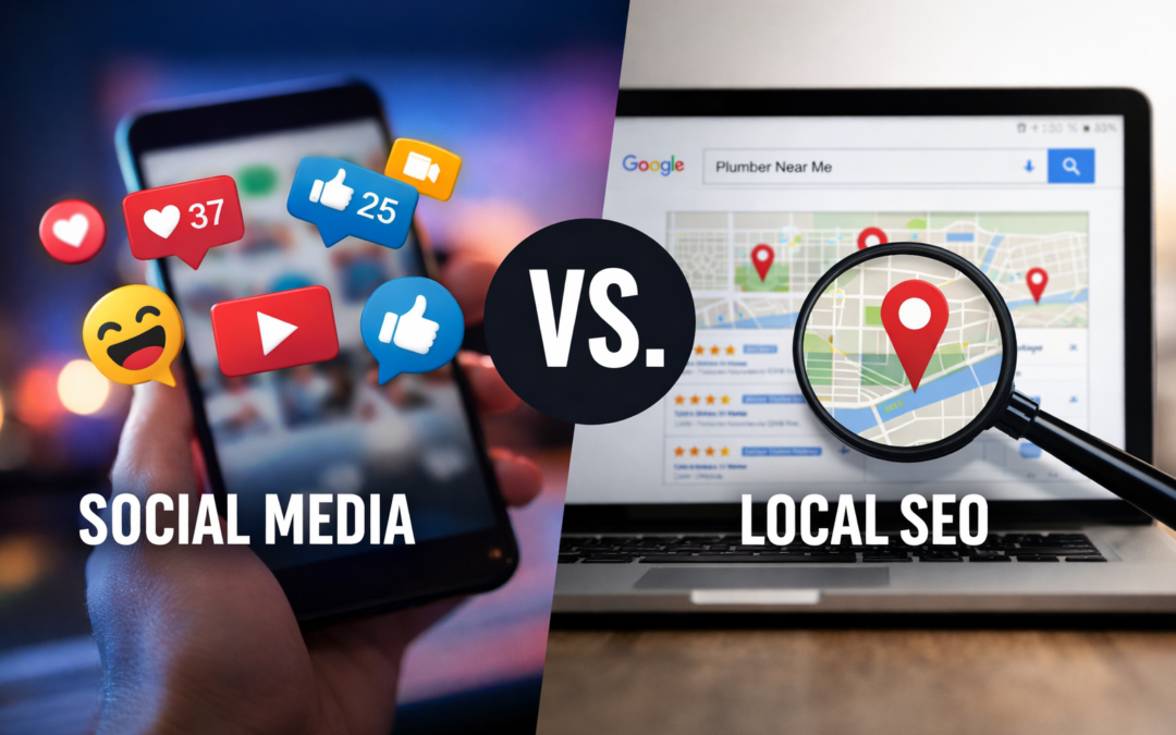 social meda vs local seo