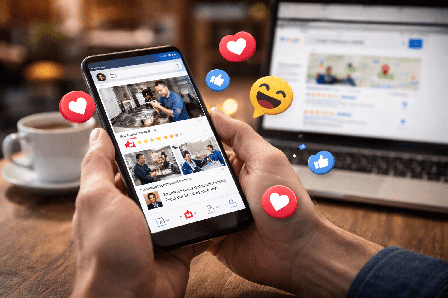 where does social media fit in local seo