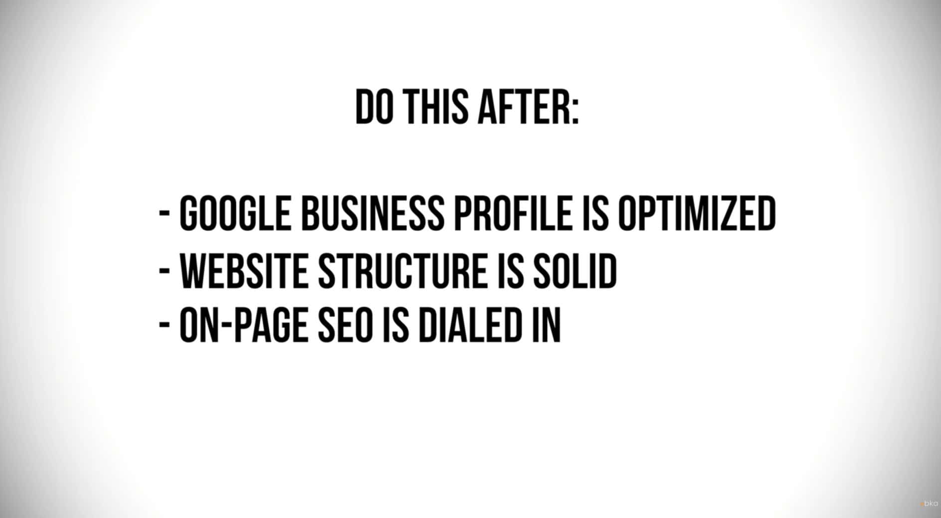 when to do link building for local seo