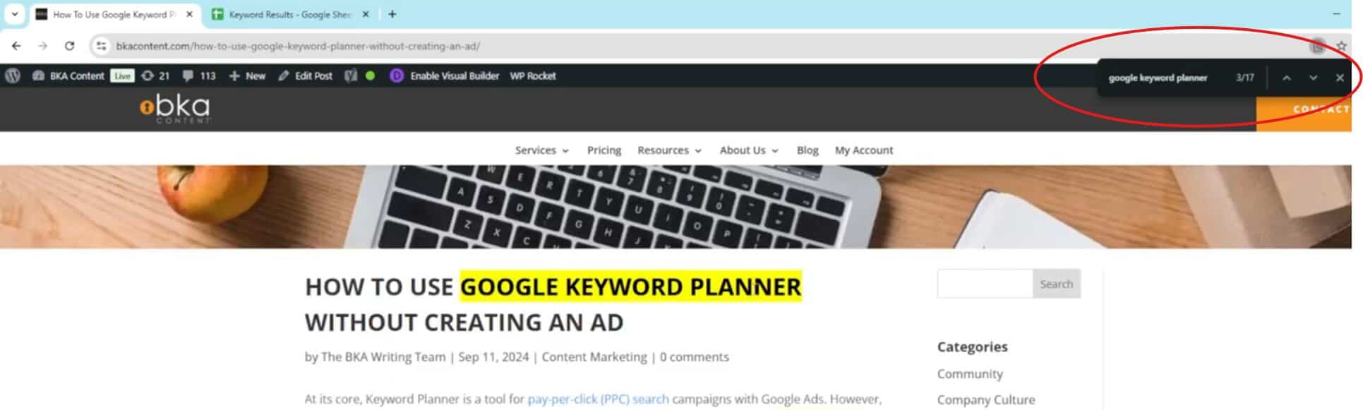 how to check for keyword stuffing in your content for SEO