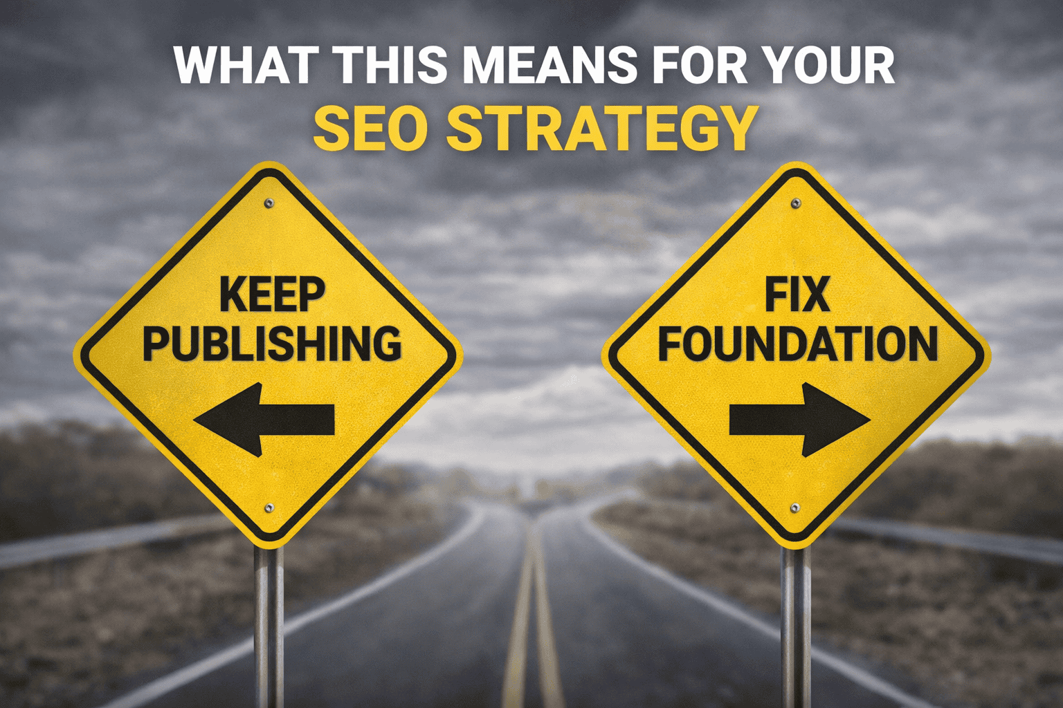 seo strategy decisions