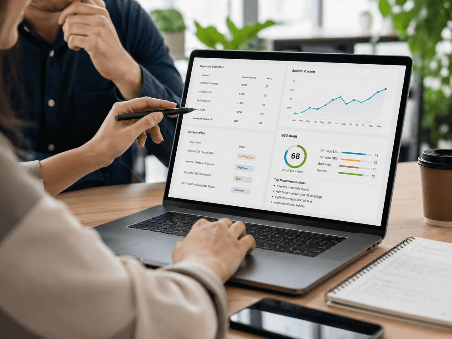 business owners discuss whether chatgpt can do seo