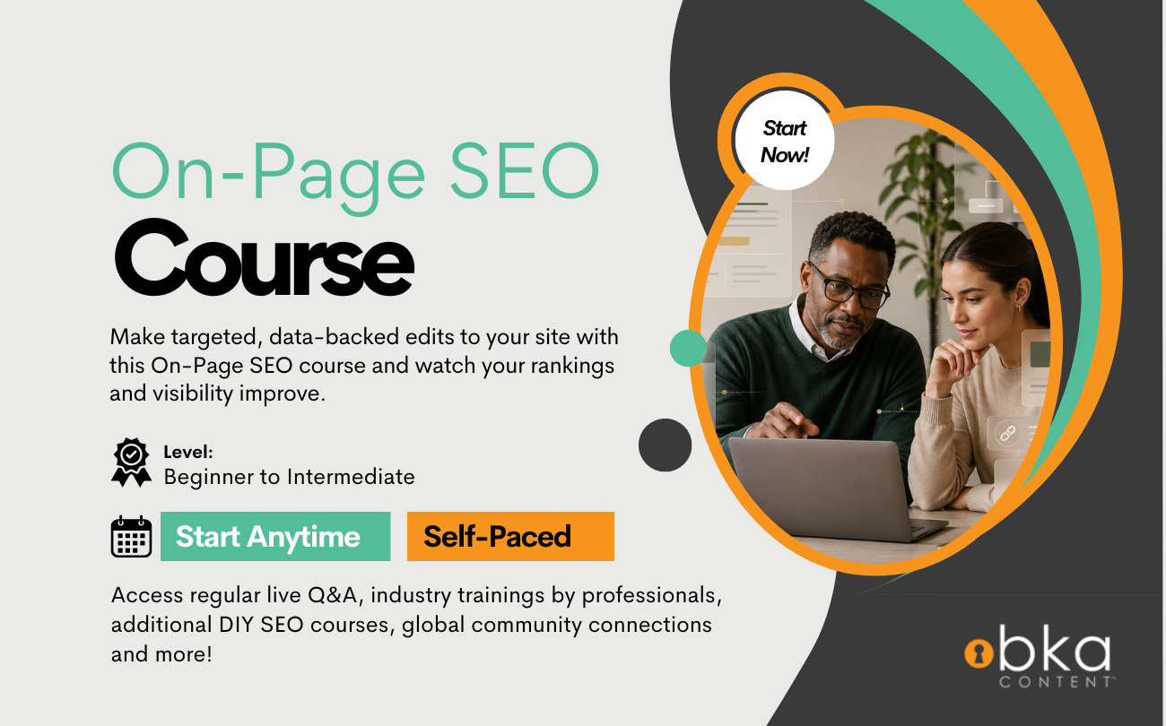 on-page seo course tile