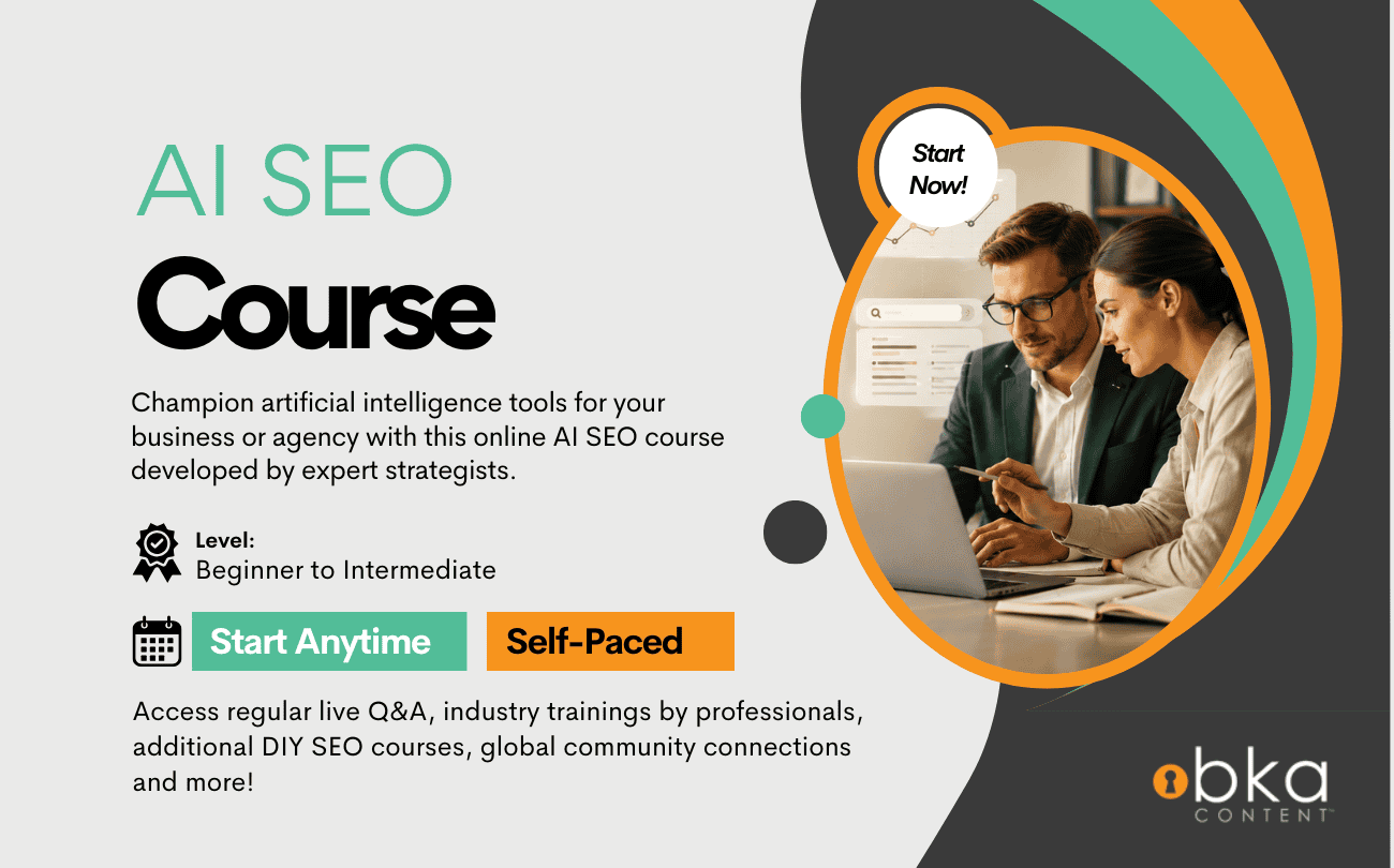 AI seo course